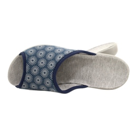 Befado chaussures pour femmes pu 254D142 bleu gris 8 Befado chaussures pour femmes pu 254D142 bleu gris 8