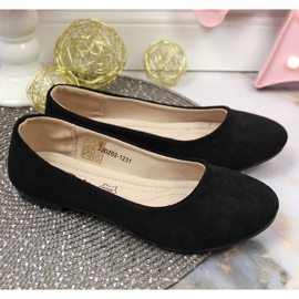 Ballerines éco suède eVento Jr EVE358B noir le noir 2