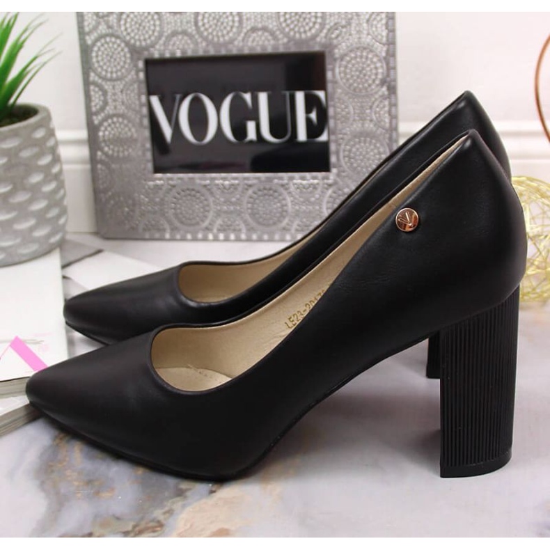 Escarpins sur le poteau Vinceza W JAN126A noir le noir 2