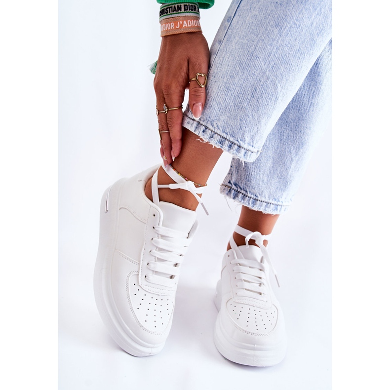 PG1 Chaussures de sport classiques en éco-cuir Blanc Jennys 1