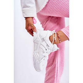 PE1 Chaussures de sport femme Baskets Blanc Daren 2