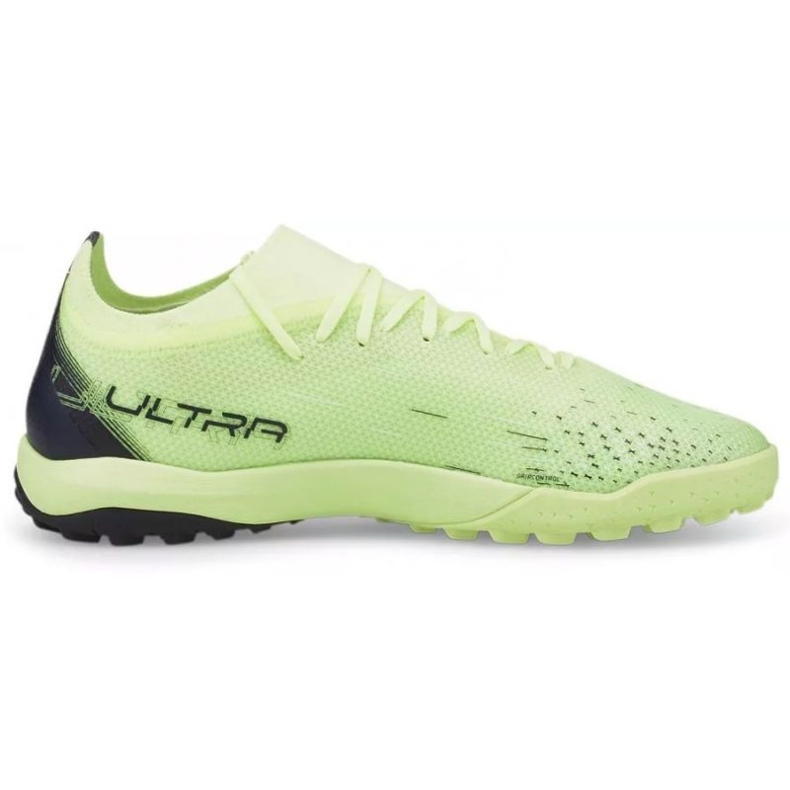 Chaussures de football Puma Ultra Match Tt 106903 01 jaune vert 1