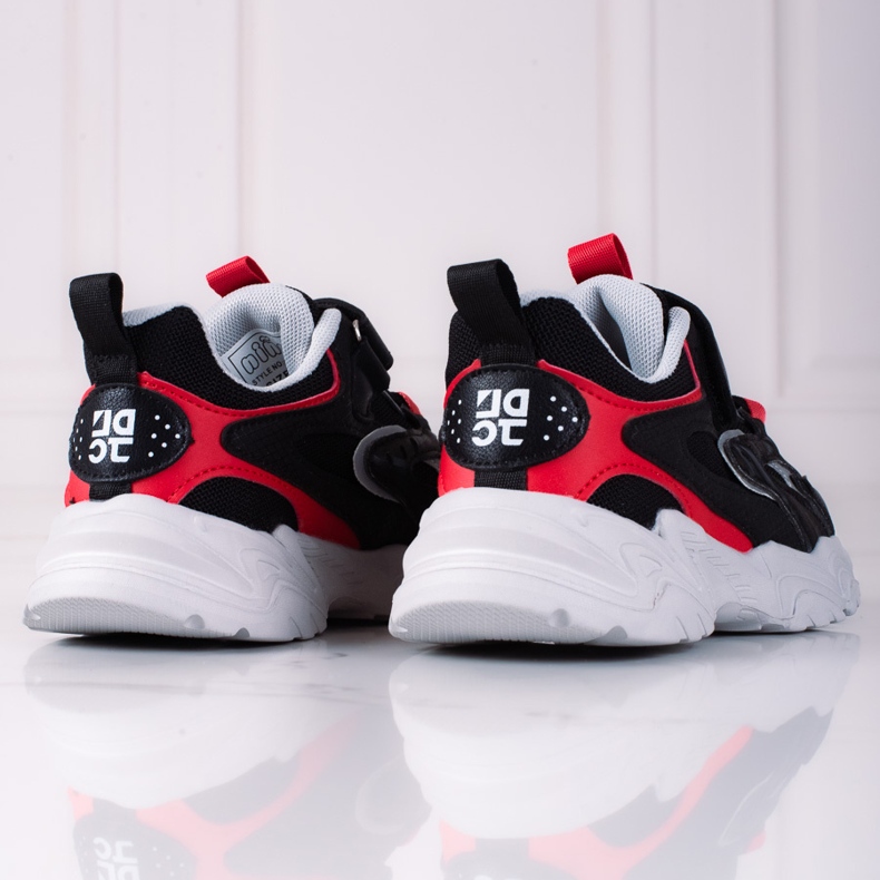 Baskets garçon Shelovet sur une plate-forme noire épaisse multicolore 1