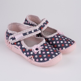 Chaussons fille Viggami Monika pois multicolore 1 Chaussons fille Viggami Monika pois multicolore 1