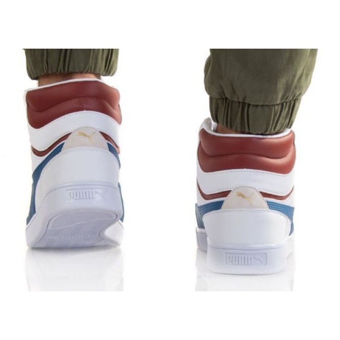 Puma Shuffle Mid M 38074810 blanc 1