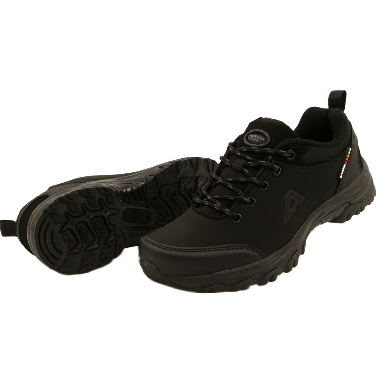 American Club Chaussures de sport américaines Softshell imperméables WT88 / 22 noir 4