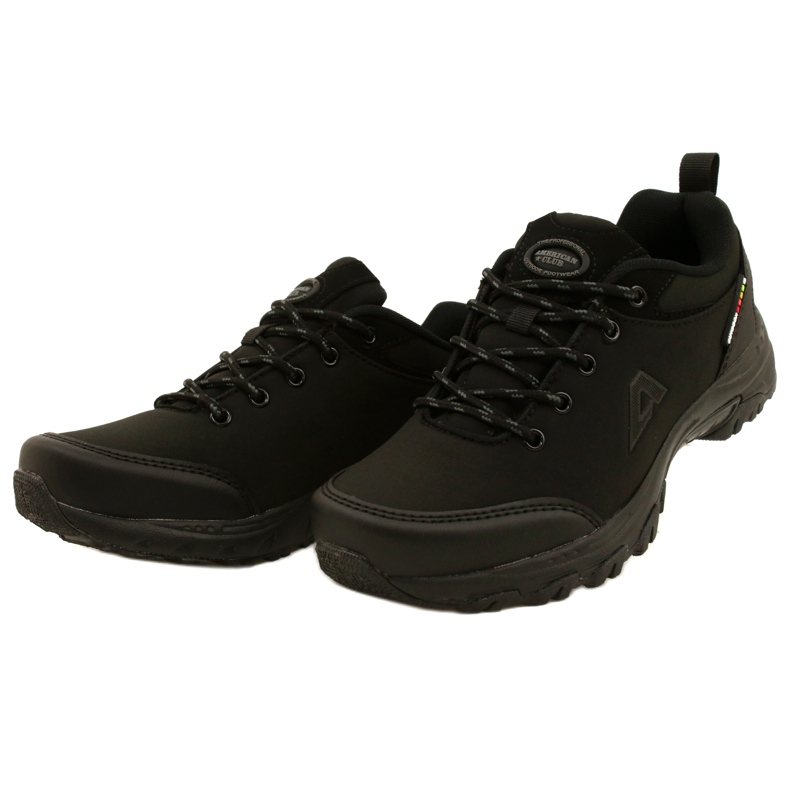 American Club Chaussures de sport américaines Softshell imperméables WT88 / 22 noir 3