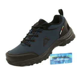 American Club Chaussures de sport américaines Softshell imperméables WT88 / 22 noir 7