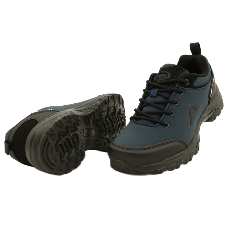 American Club Chaussures de Sport Softshell Américaines Waterproof WT88/22 Bleu Marine 4