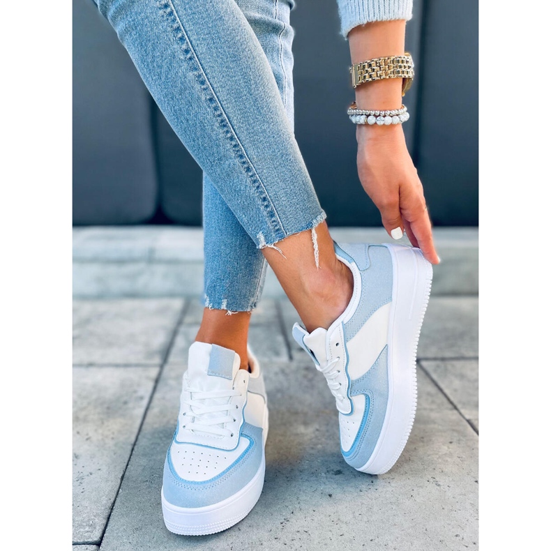 Chaussures de sport femme Zetto Blue bleu 1