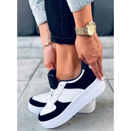 BM Chaussures de sport femme Zetto Noir blanc 1