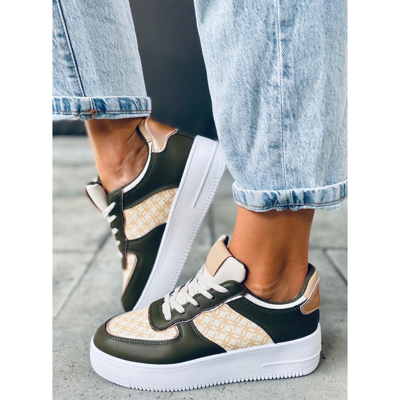 Chaussures de sport femme Glovi Green vert 1 Chaussures de sport femme Glovi Green vert 1