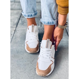 Baskets Montse Kaki blanche 1 Baskets Montse Kaki blanche 1