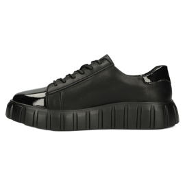 Baskets en cuir Filippo DP4138 le noir 4