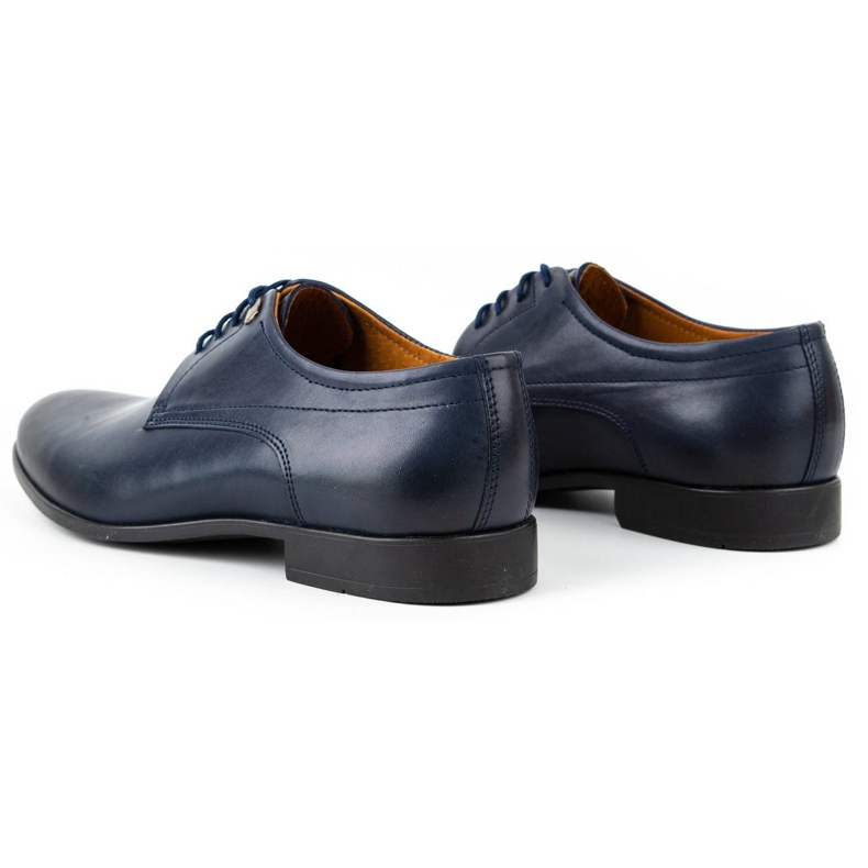 Kampol Chaussures habillées homme 334/54 bleu marine 4