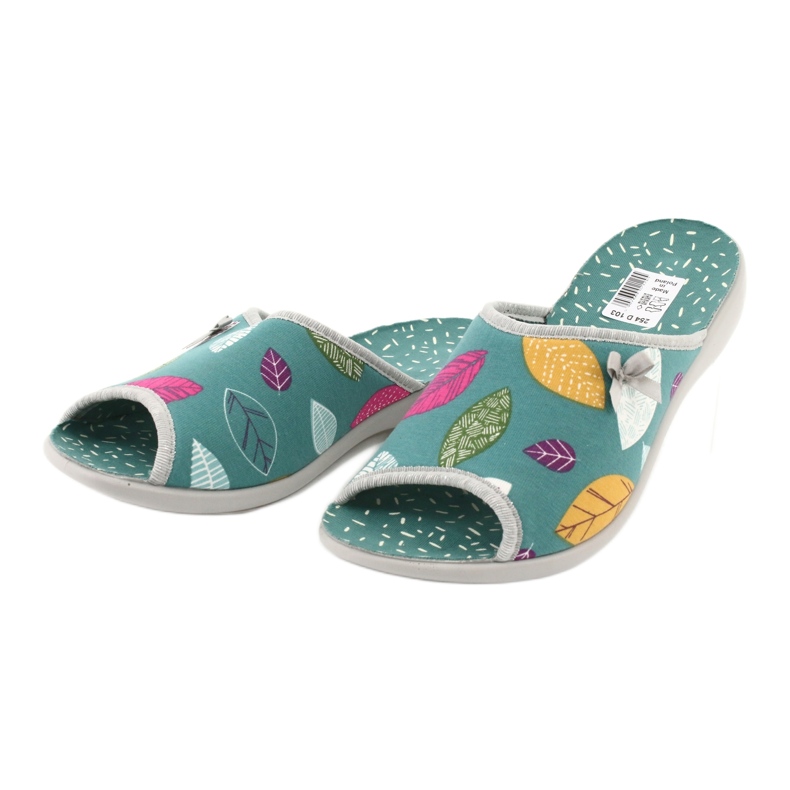 Chaussures femme Befado pu 254D103 vert 2