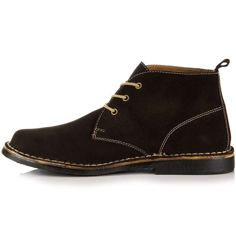 Bottines Gregor en cuir marron pour homme brun 1 Bottines Gregor en cuir marron pour homme brun 1