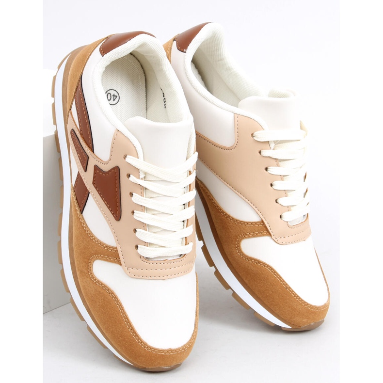 Chaussures de sport femme Setto Camel brun multicolore 2