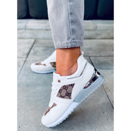 Chaussures de sport femme Kaffe White blanc 1