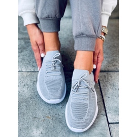 Chaussettes Chaussettes Yetto Gris multicolore 1