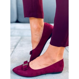 Ballerines femme Janya Vin Rouge multicolore 1