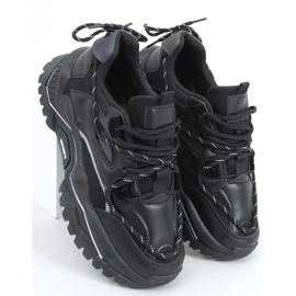 Baskets Berta Black le noir 2