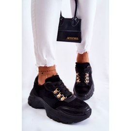 PG1 Chaussures De Sport En Daim Pour Femmes Baskets Noir Britany le noir 2