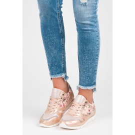 Mckeylor Baskets pour femmes avec une fixation rose 2