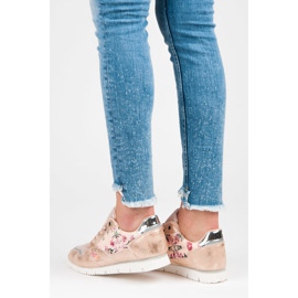 Mckeylor Baskets pour femmes avec une fixation rose 3