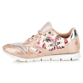 Mckeylor Baskets pour femmes avec une fixation rose 5