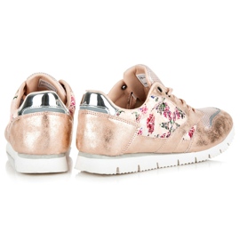Mckeylor Baskets pour femmes avec une fixation rose 6