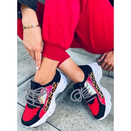 Agnès Red baskets multicolore 3