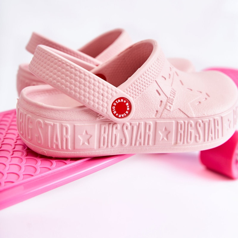 Chaussons Légers Enfant Kroks Big Star II375007 Rose 2
