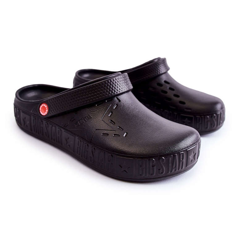 Chaussons Légers Homme Kroks Big Star II175001 Noir 1