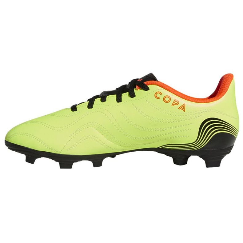 Chaussures Adidas Copa Sense.4 FxG M GW3581 jaune jaunes 1