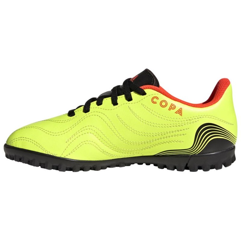 Chaussures Adidas Copa Sense.4 Tf Jr GZ1374 jaune jaunes 1