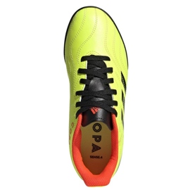 Chaussures Adidas Copa Sense.4 Tf Jr GZ1374 jaune jaunes 2