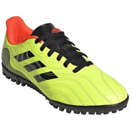 Chaussures Adidas Copa Sense.4 Tf Jr GZ1374 jaune jaunes 3