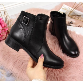 Bottes en cuir pour femmes Dolce Pietro 0892 le noir 1 Bottes en cuir pour femmes Dolce Pietro 0892 le noir 1