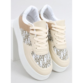 Chaussures de sport femme Hiver Beige 2