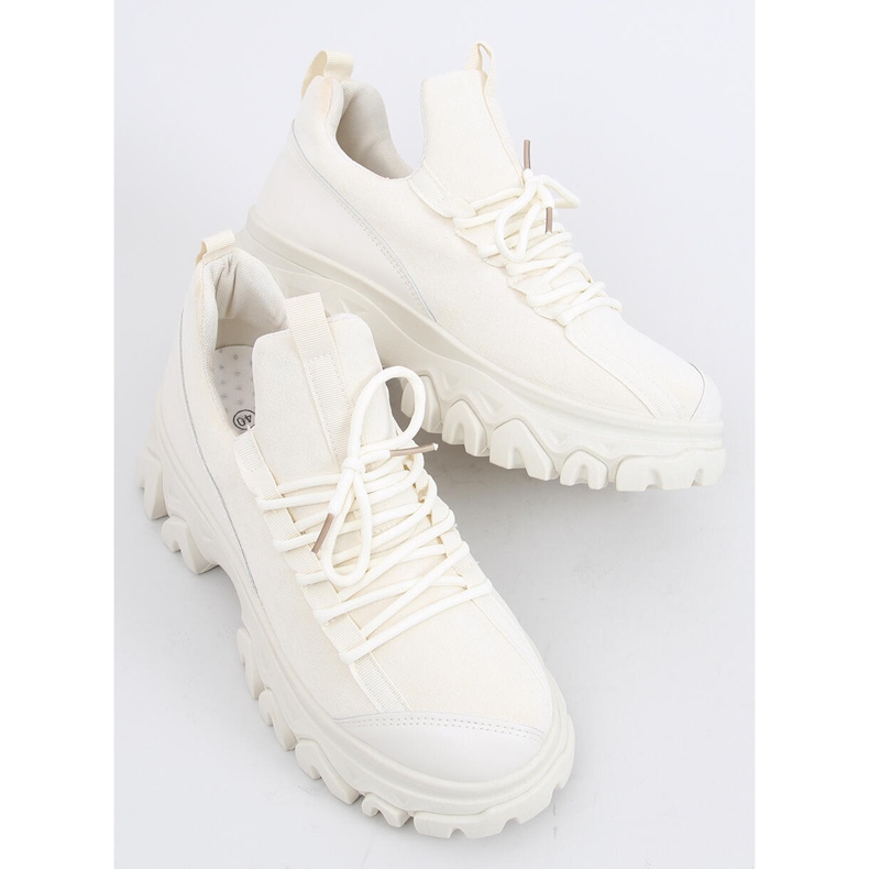 Chaussures de sport à semelle haute Huggy Beige 2