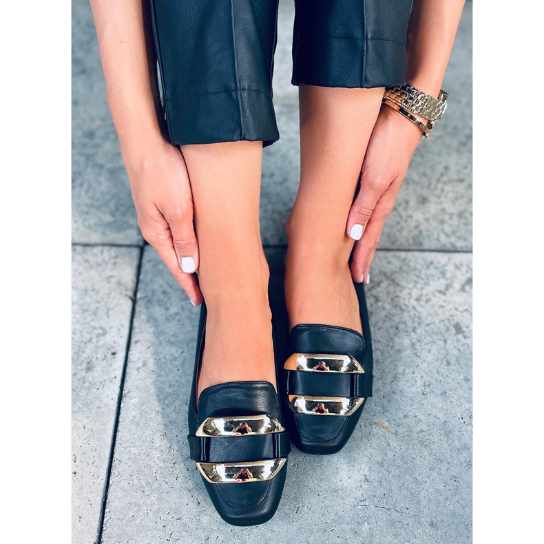 Mocassins femme Hedd Noir le noir 1