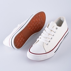 Baskets blanches Shelovet classiques pour jeunes 1