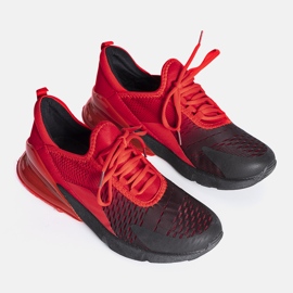 Baskets homme Virgo rouges 1