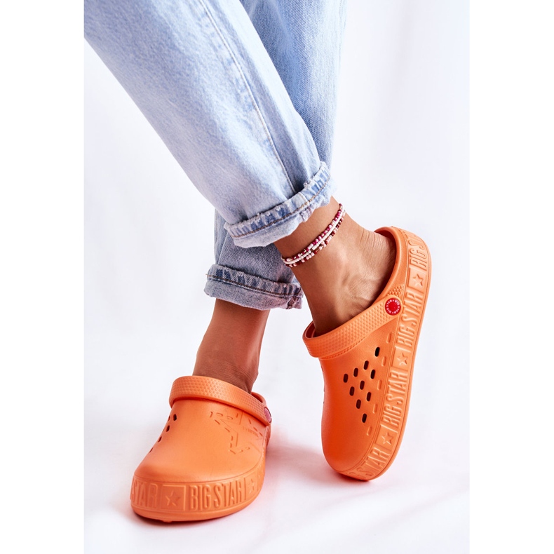 Chaussons Légers Femme Kroks Big Star II275005 Orange 1