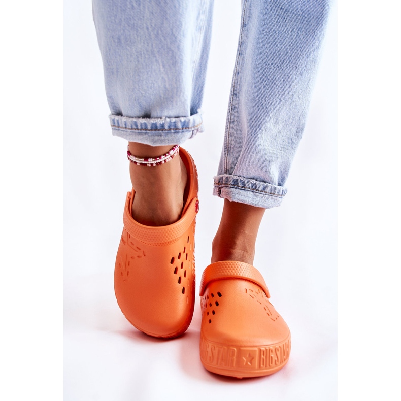 Chaussons Légers Femme Kroks Big Star II275005 Orange 2