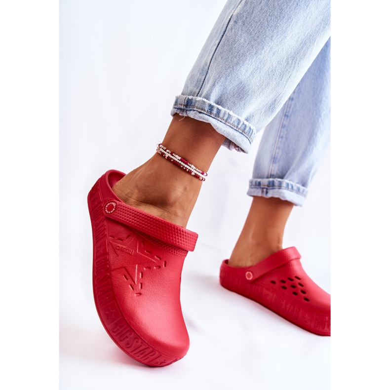 Chaussons Légers Femme Kroks Big Star II275004 Rouge 2 Chaussons Légers Femme Kroks Big Star II275004 Rouge 2