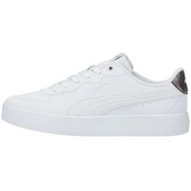 Puma Skye Clean Raw Métallisé W 383914 01 blanc 1