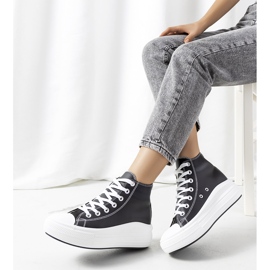 PA1 Baskets cheville Copples noires le noir 1 PA1 Baskets cheville Copples noires le noir 1