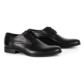 Kampol Chaussures habillées homme 334/27 noir le noir 2